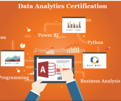 Data Analyst Course in Delhi, 110043. Certification for "Online Data Analyst Course" in Delhi NCR.